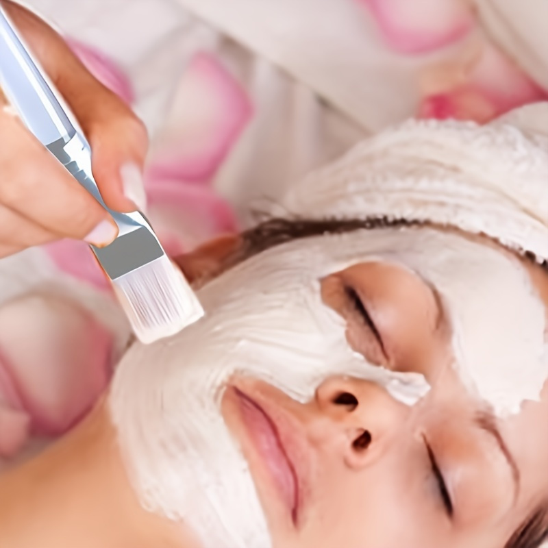 

12pcs Soft Bristles Face Mask Brush, Mask Beauty Tool Diy Mask Brush Facial Mud Mask Applicator Brush For Women