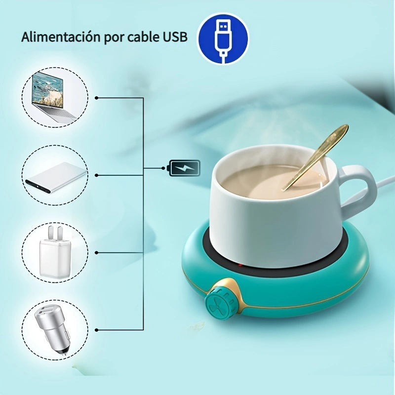 Calentador de taza de café USB inteligente Calentador de taza de