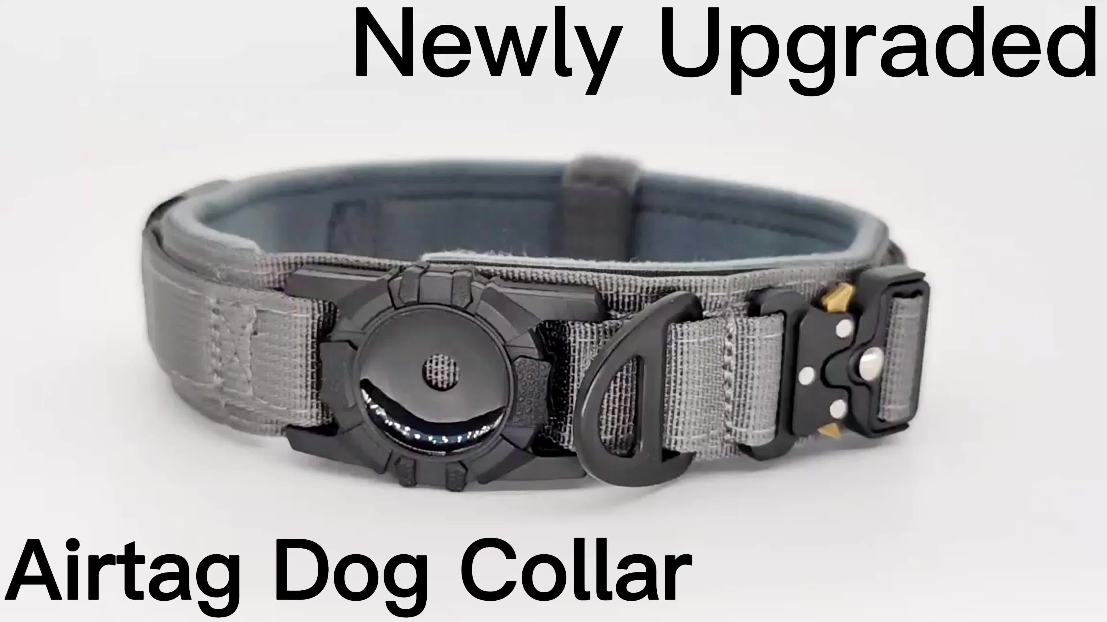 1 Collier De Chien Airtag, Support De Collier De Chien Étanche Ip68,  Réfléchissant, Ultra Durable, Rembourré Confortable, Colliers De Chien  Robustes, Mode en ligne