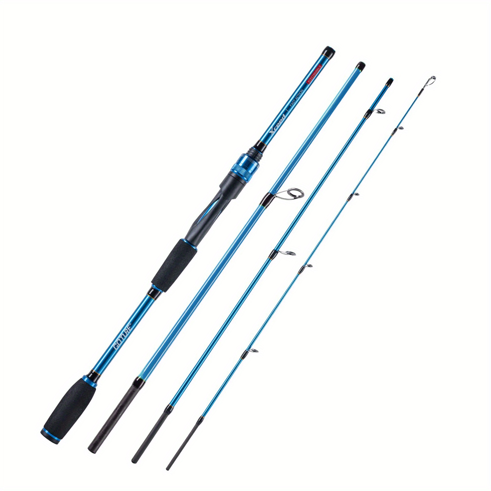 Xceed 1.98m Carbon Spinning/casting Fishing Rod M/mh - Temu United Kingdom