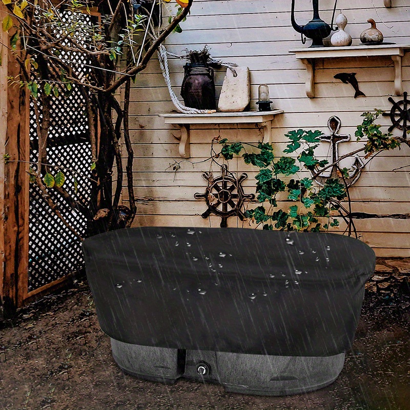 1pc Stock Tank Cover Waterproof Oval Stock Tank Cover Oxford To Keep