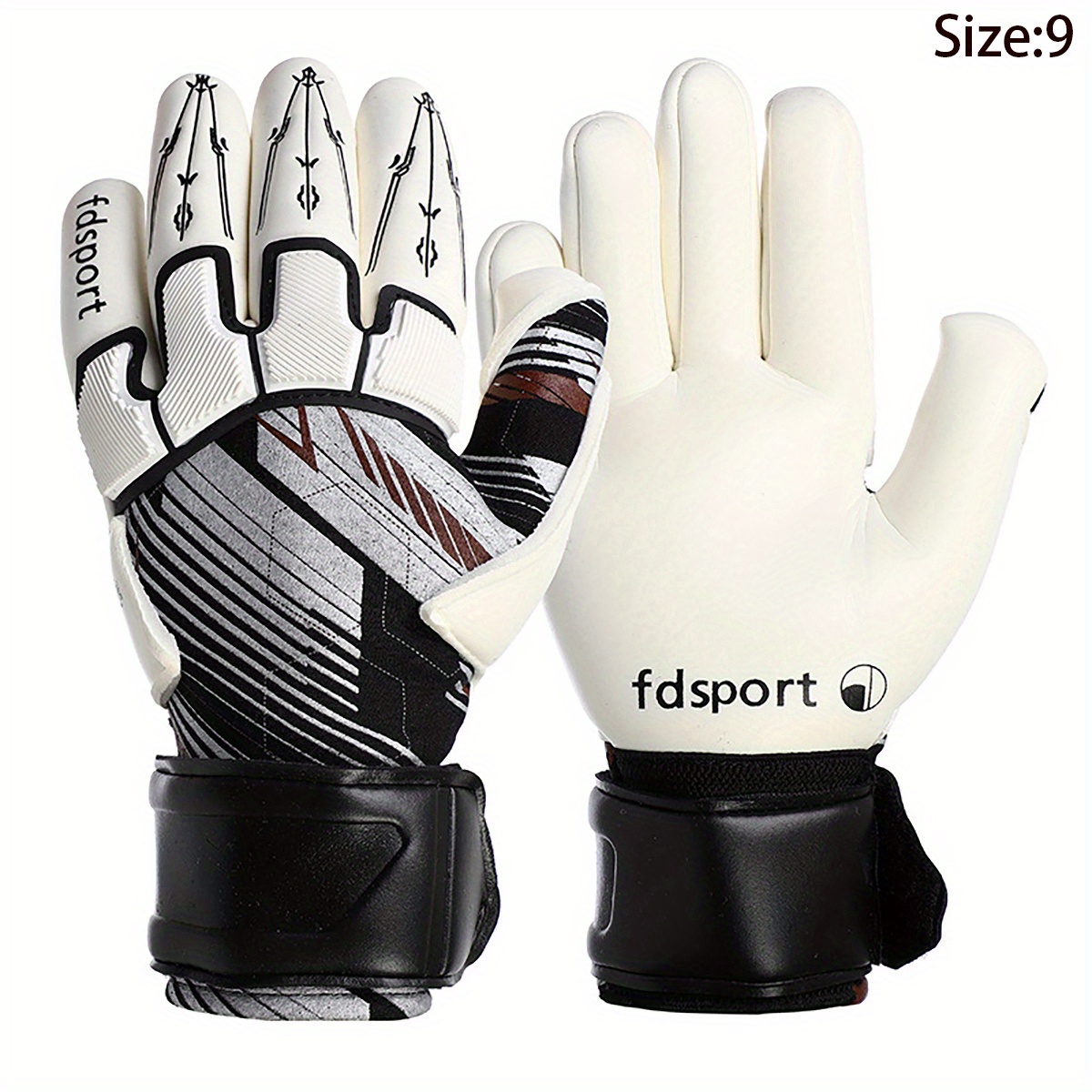Goalkeeper Gloves Strong Grip Soccer Gloves Breathable