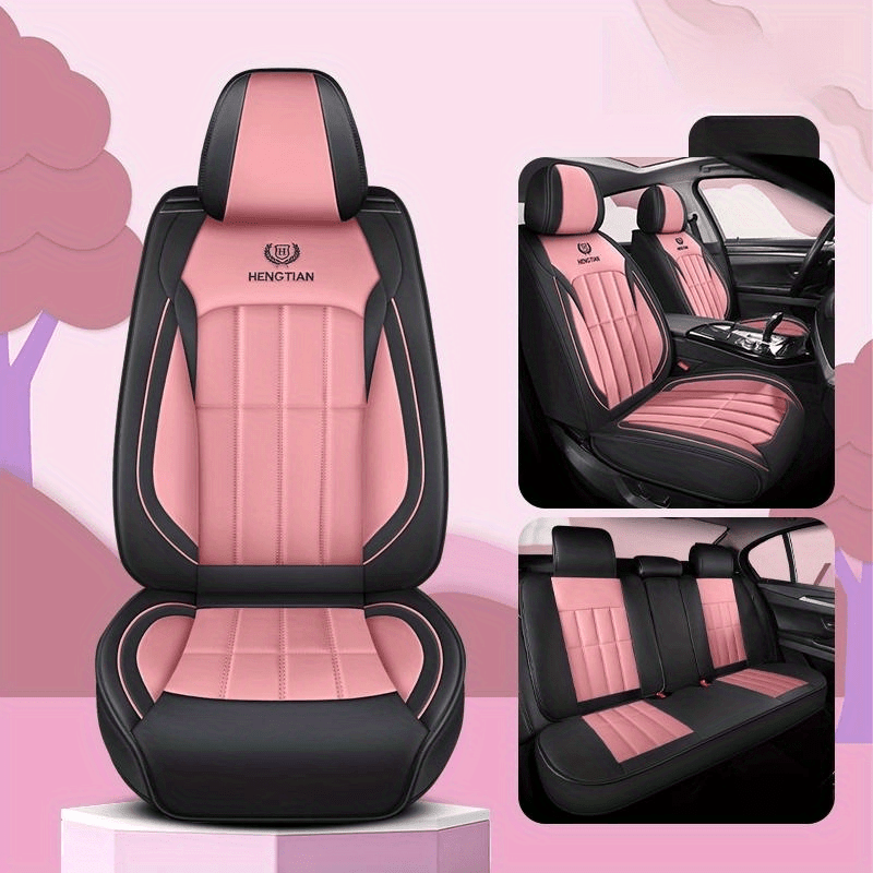 5 Luxury Car Seat Covers New Premium All Season Universal Fit Big Eyed Full  Coverage Full Leather Breathable Car Seat Protector Summer, 24/7 Customer  Service