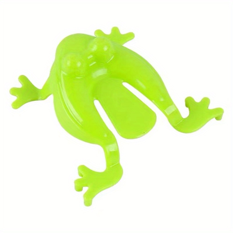 10/20Pcs Wholesale Jumping Frog Toys Children Finger Action Training Toy  Mini Plastic Pressing Jumping Frog Desktop Game Gag Toy