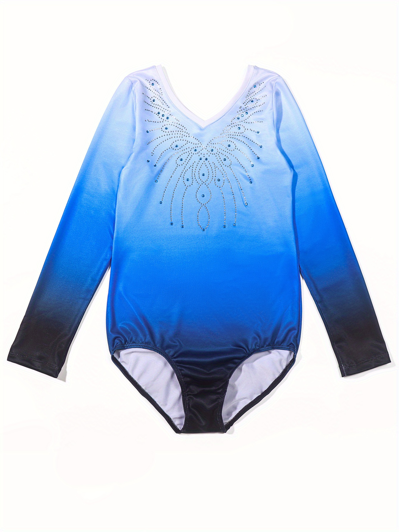 Long Sleeve Gymnastics Leotards Athletic Ballet Dance - Temu