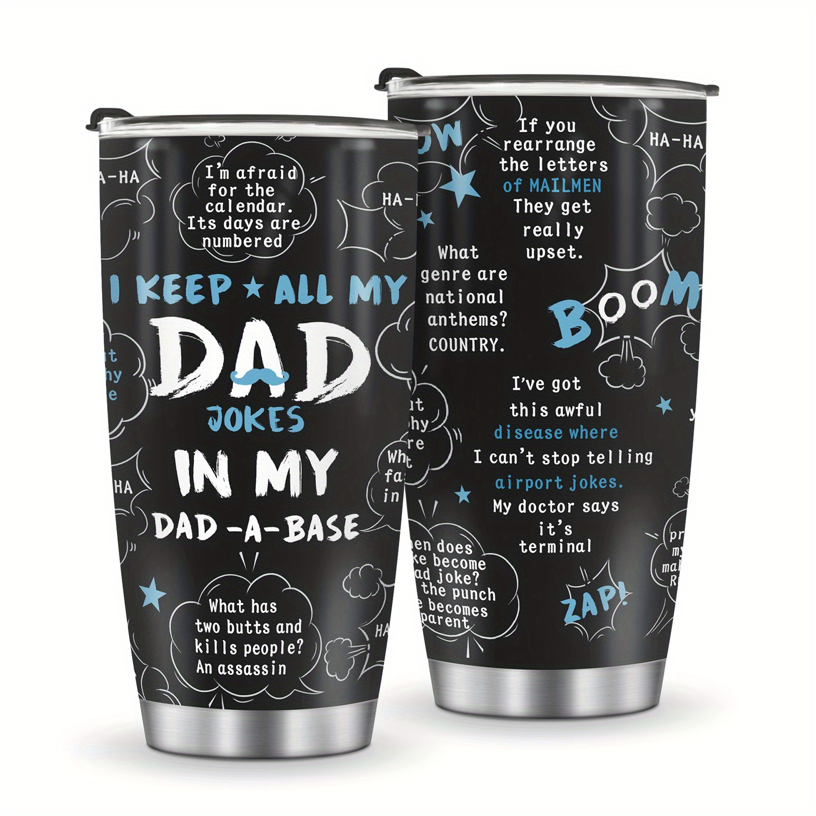 1pc Tazza Tumbler Regali Papà Regali Papà Papa Figlia Figlio - Temu Italy