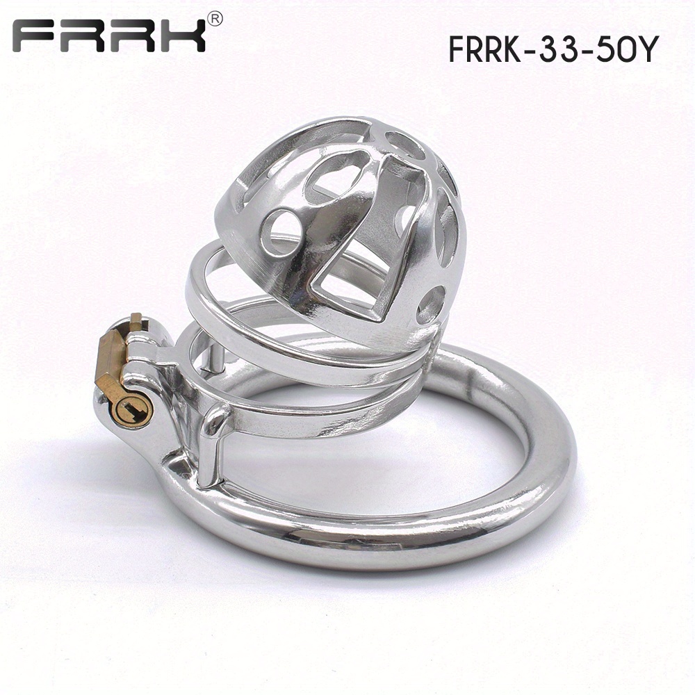 Massage FRRK51 Penis Shape Head Cock Cage Curved Snap Ring 304 Stainless  Steel Metal Chastity Device Sex Toys For Man Fetish Adult Game From  Makeup_factorystore, $11.21