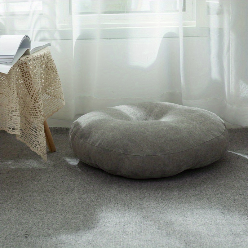 Floor Pillow, Bohemian Patchwork Style Meditation Pillow Round