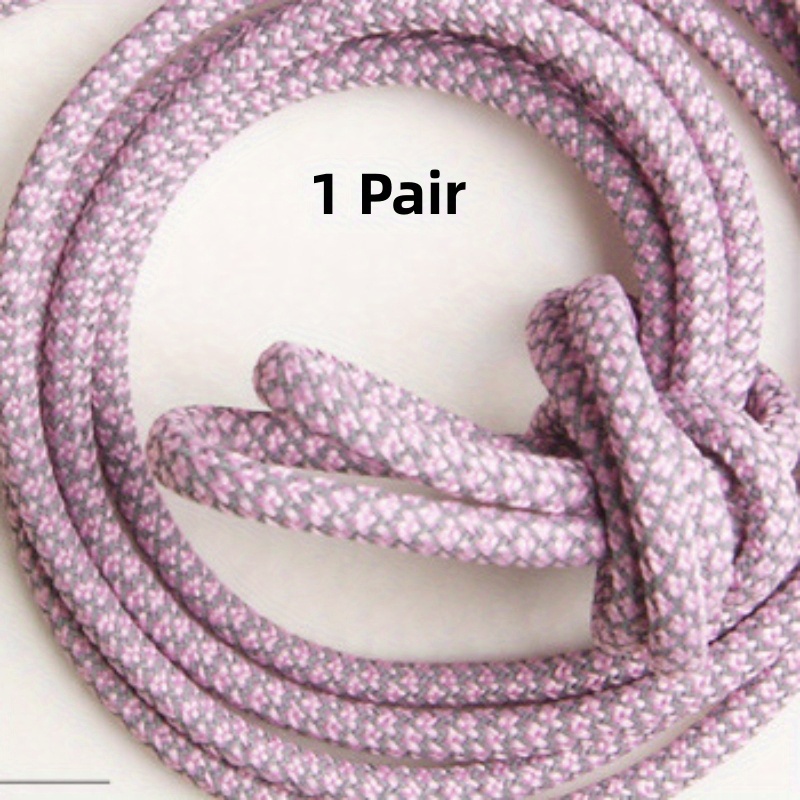 Pink 3M Reflective Rope Laces