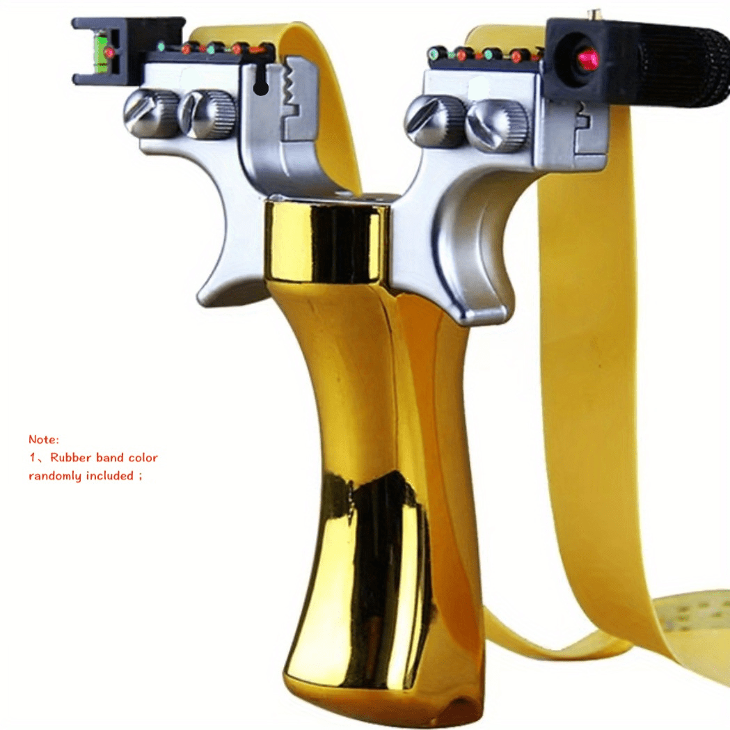 1pc Slingshot Para Adultos Pistola De Acero Inoxidable Para - Temu