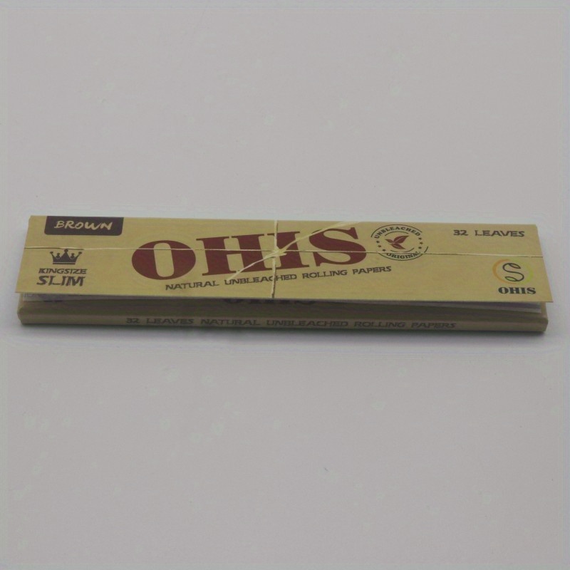  Smoking Cigarette Rolling Paper Slim Gold King Size 1