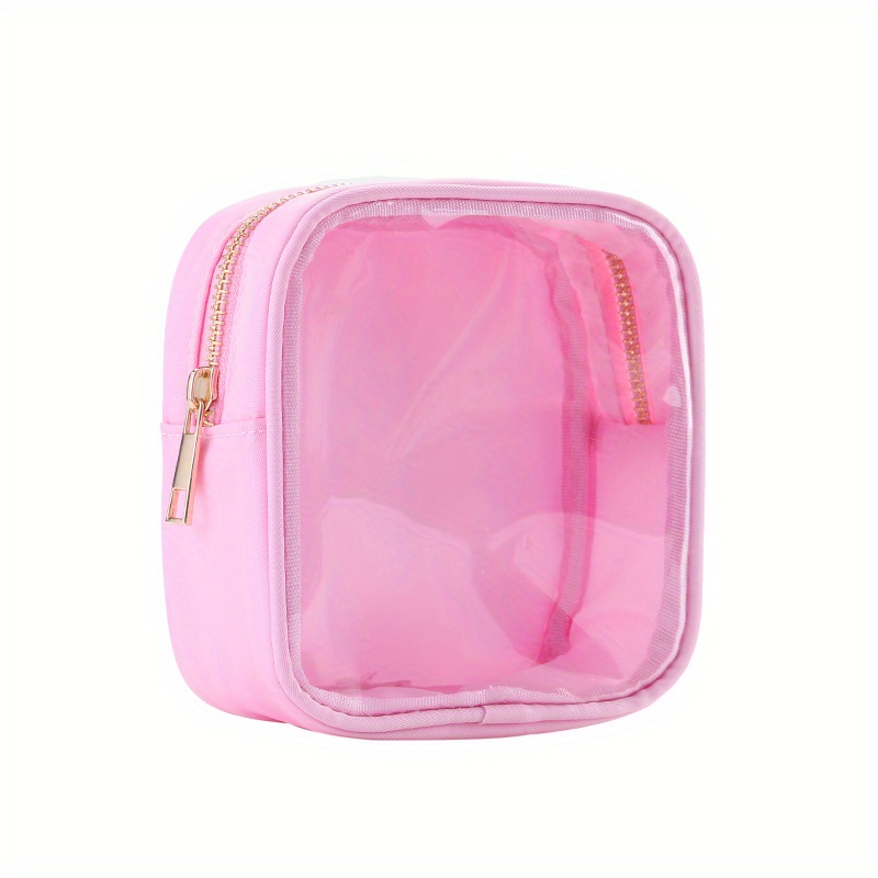 Abaodam Makeup Bags Toiletry Bags Mini Makeup Bag Cosmetic Bag Makeup Bag  with Mirror Mini Bag for Purse Lipstick Holder for Purse Lipstick Pouch