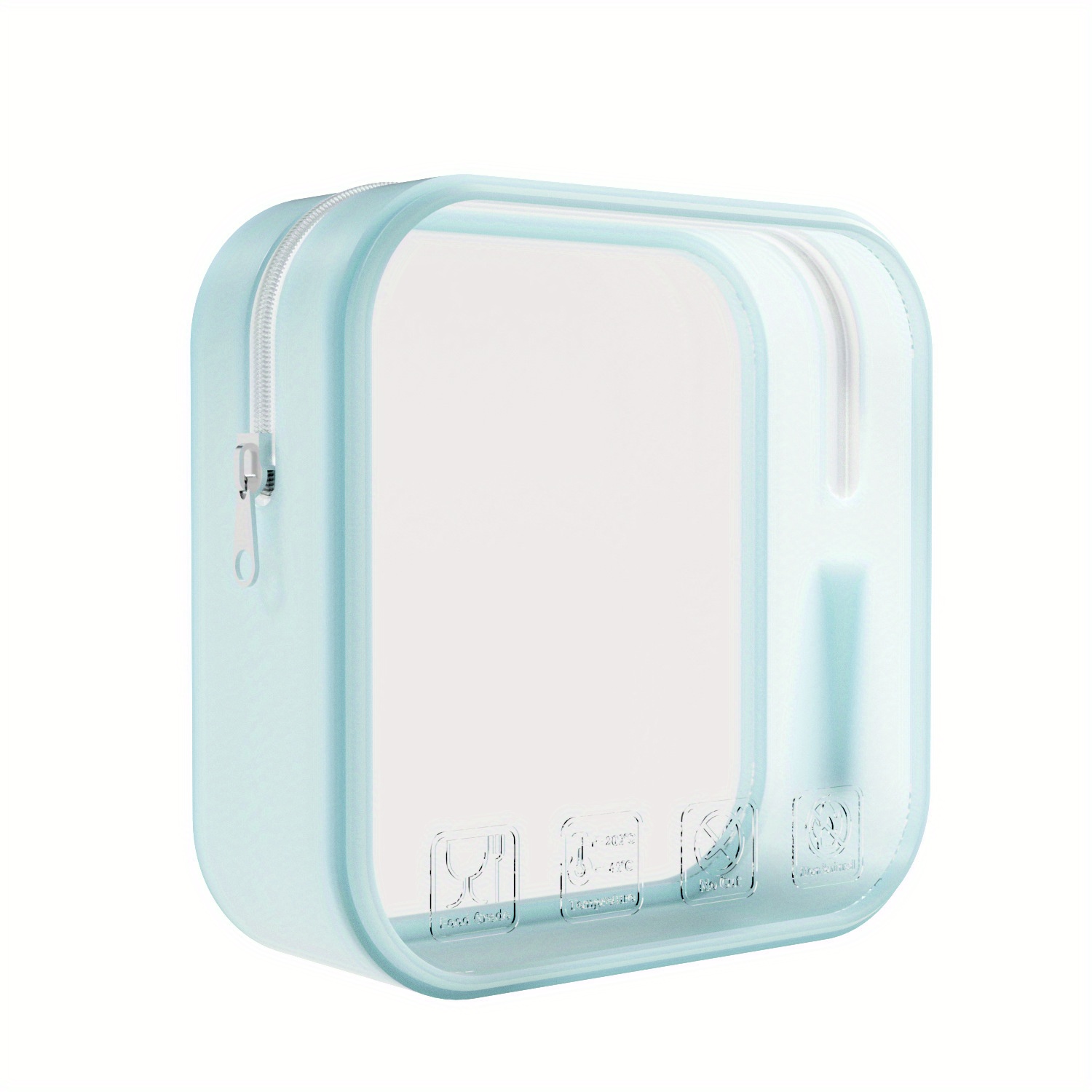 Silicone Toiletry Bag Travel Portable Clear Storage Bag