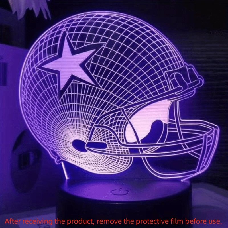 Dallas Cowboys Helmet Desk Light