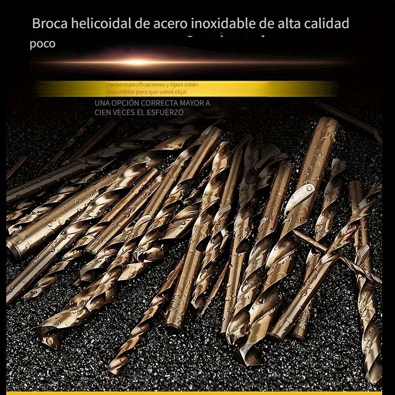 Juego de brocas HSS Co - Brocas para metal y madera - Hilti Mexico