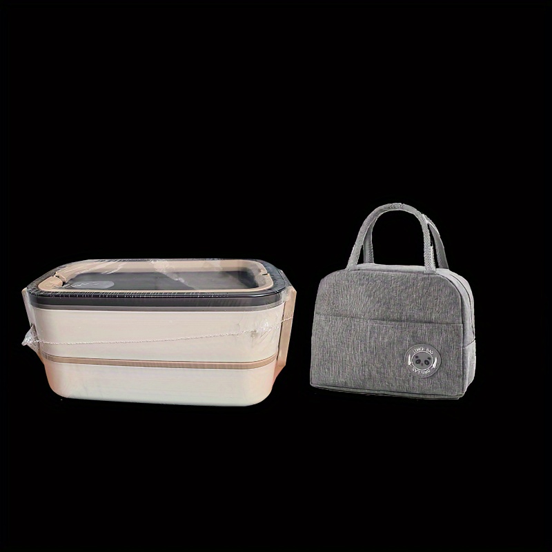 1pc Lunch Box With Cutlery Set 800ml Portable Bento Box Student Office  Worker Indoor Outdoor Lunch Box For Women Men Children Adults Kitchen  Accessories Household Items, Check Out Today's Deals Now