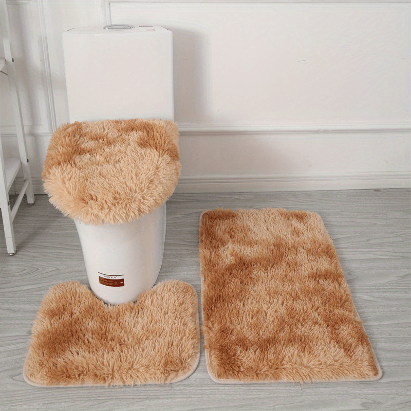 Tyrafry Bath Rug Cute Space Bathroom Rug Mat for Bathroom, Soft Microfiber Rug Water ABS