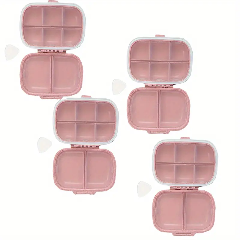 8 Compartments Portable Moisture Proof Small Pill Box - Brilliant Promos -  Be Brilliant!
