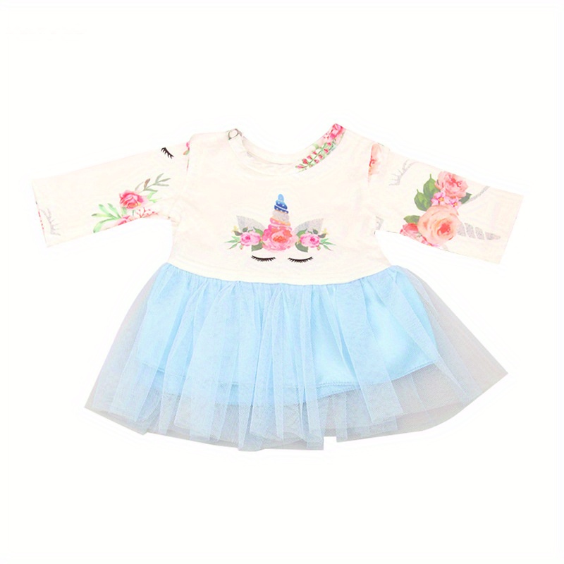 Colorful Mesh Dress for 45-72 cm Dolls