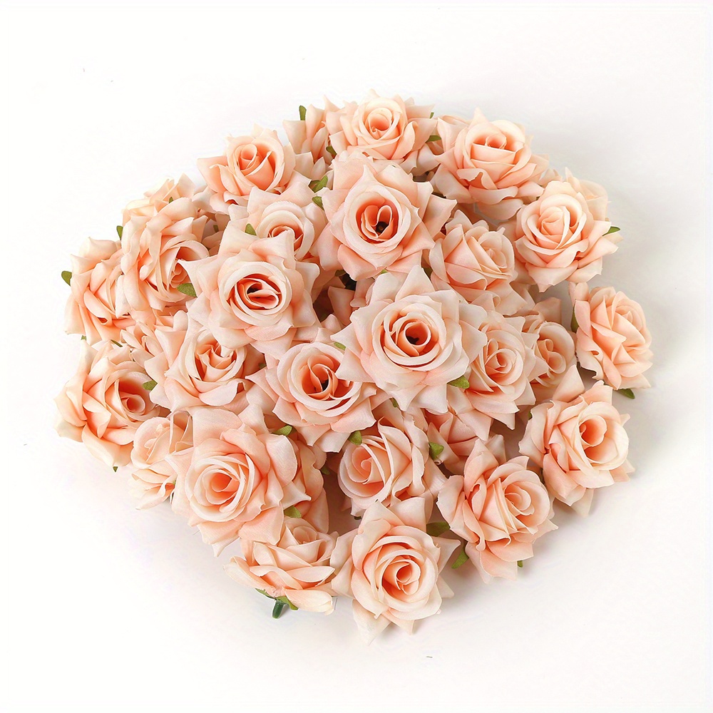 Greenhome 1 ramo de flores artificiales 12 cabezas de rosas DIY artesanía  hogar fiesta boda decoración