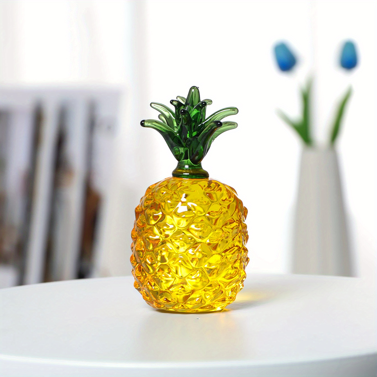 Creative Crystal Pineapple Ornament Glass Fruit Model Paperweight Home  Decorations Party Wedding Christmas Gifts - Temu Bahrain
