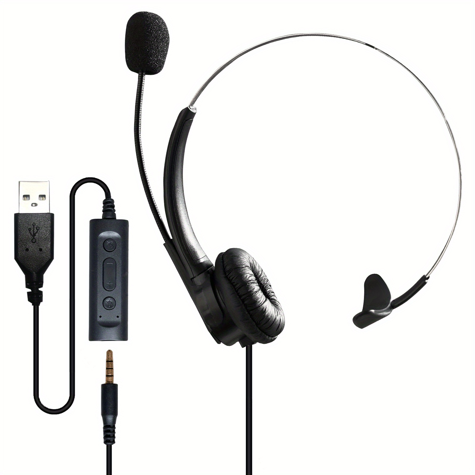 Taiyu 1 unidad de auriculares supraaurales con cable de 50 mm y controlador  Sincero Electrónica