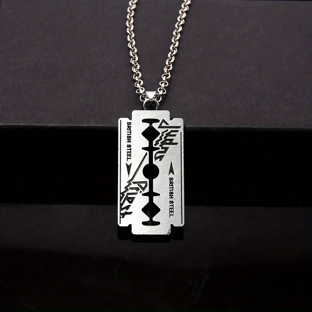 Razor necklace on sale