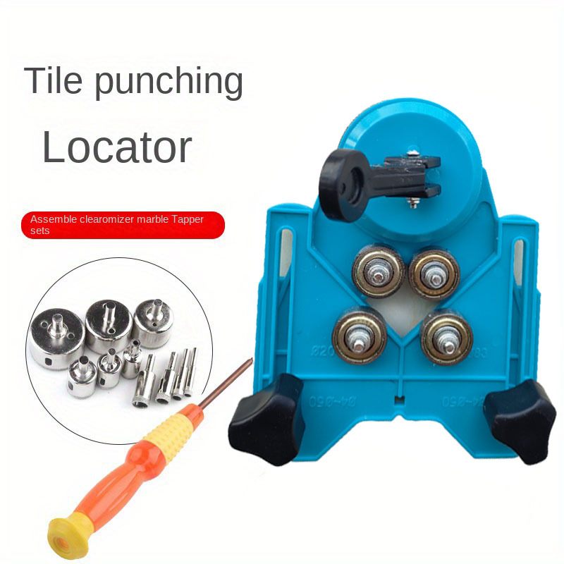 Drill Guide Drill Bit Hole Saw Guide Jig 4mm Adjustable Punch