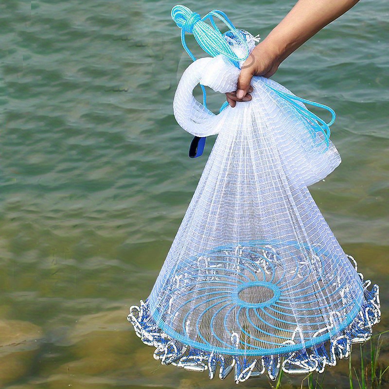 10x65ft Beach Drag Net Bait Seine Mesh Fish Net Fishing Polyethylene Net