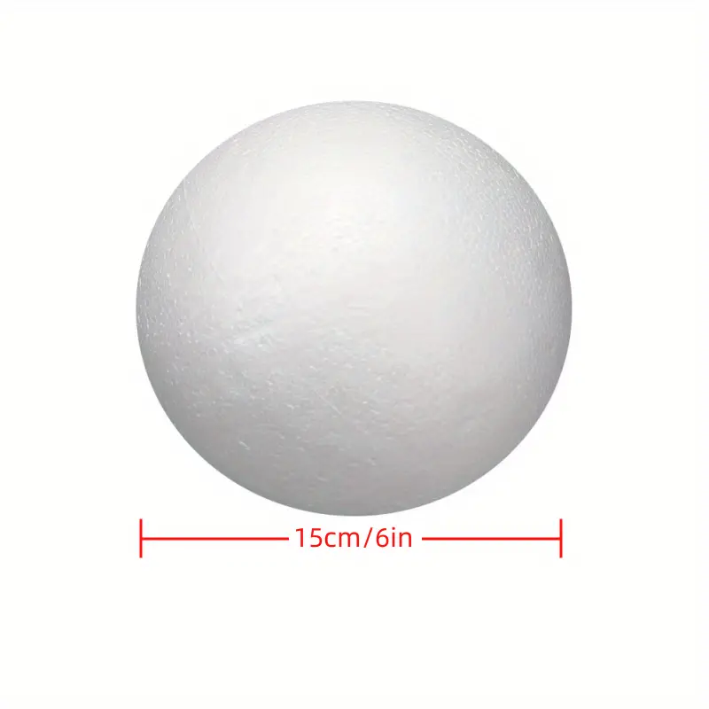 Creativ 54314 14.8 cm Polystyrene Balls, White