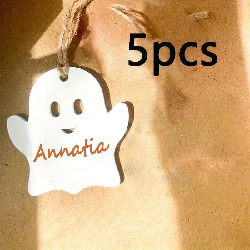 Ghost Luggage Tags