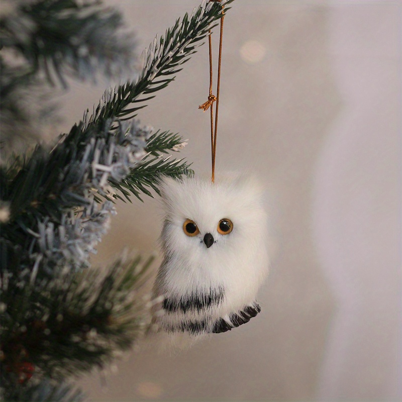 Aluminum Foil Christmas Tree Decorations - Emma Owl