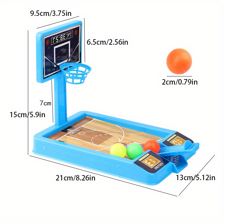 Canestro da basket Toy Office Desktop Mini basket Decompress Game