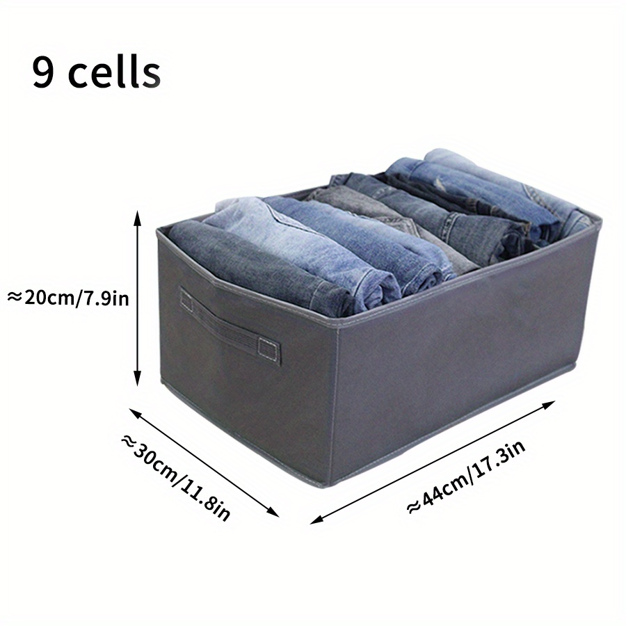 1pc PP Board Trousers Storage Box, Jeans Sweater Shirt Storage Box,  Thickened Divided Storage Box, Closet Organizer - AliExpress