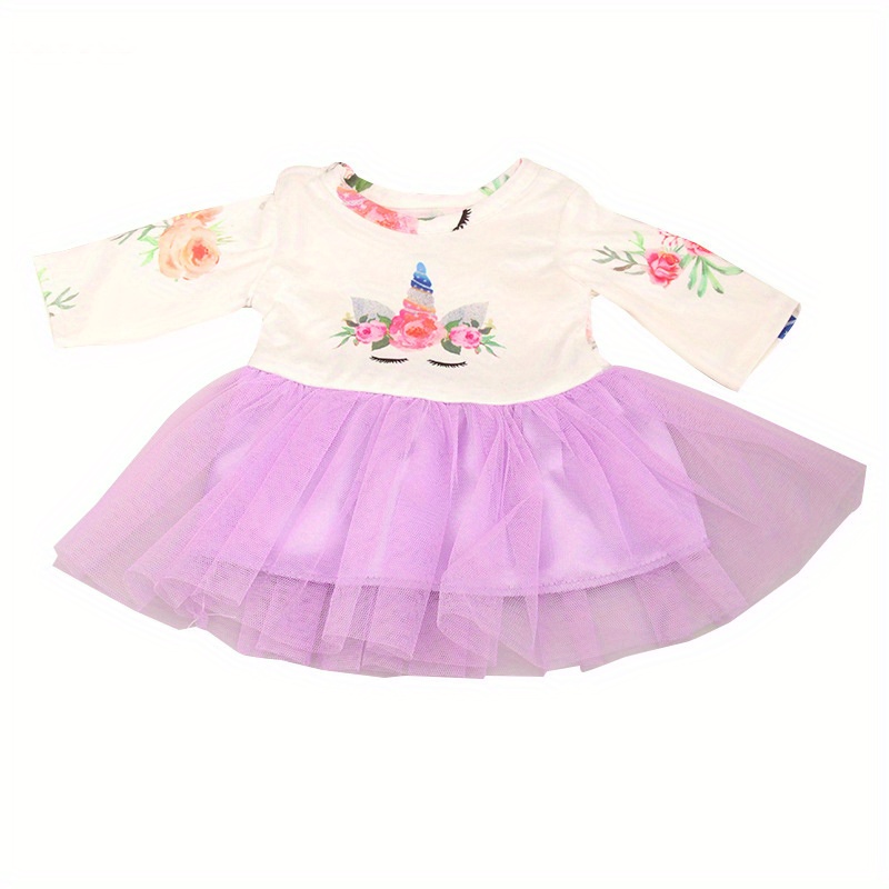 Colorful Mesh Dress for 45-72 cm Dolls