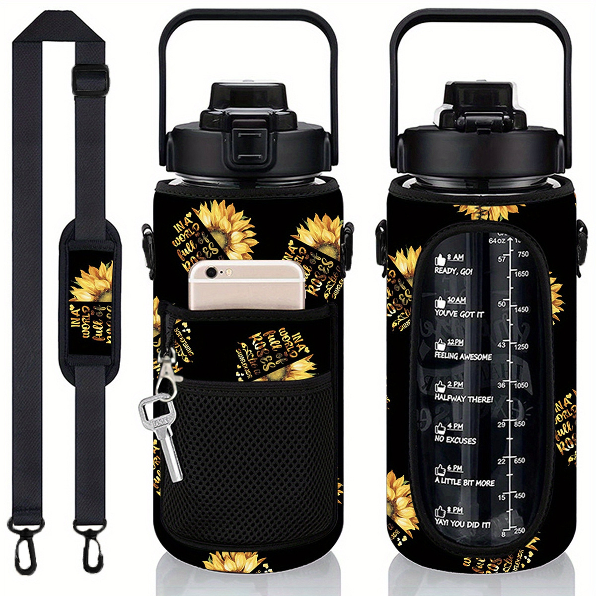 Water bottle cell phone holder - .de