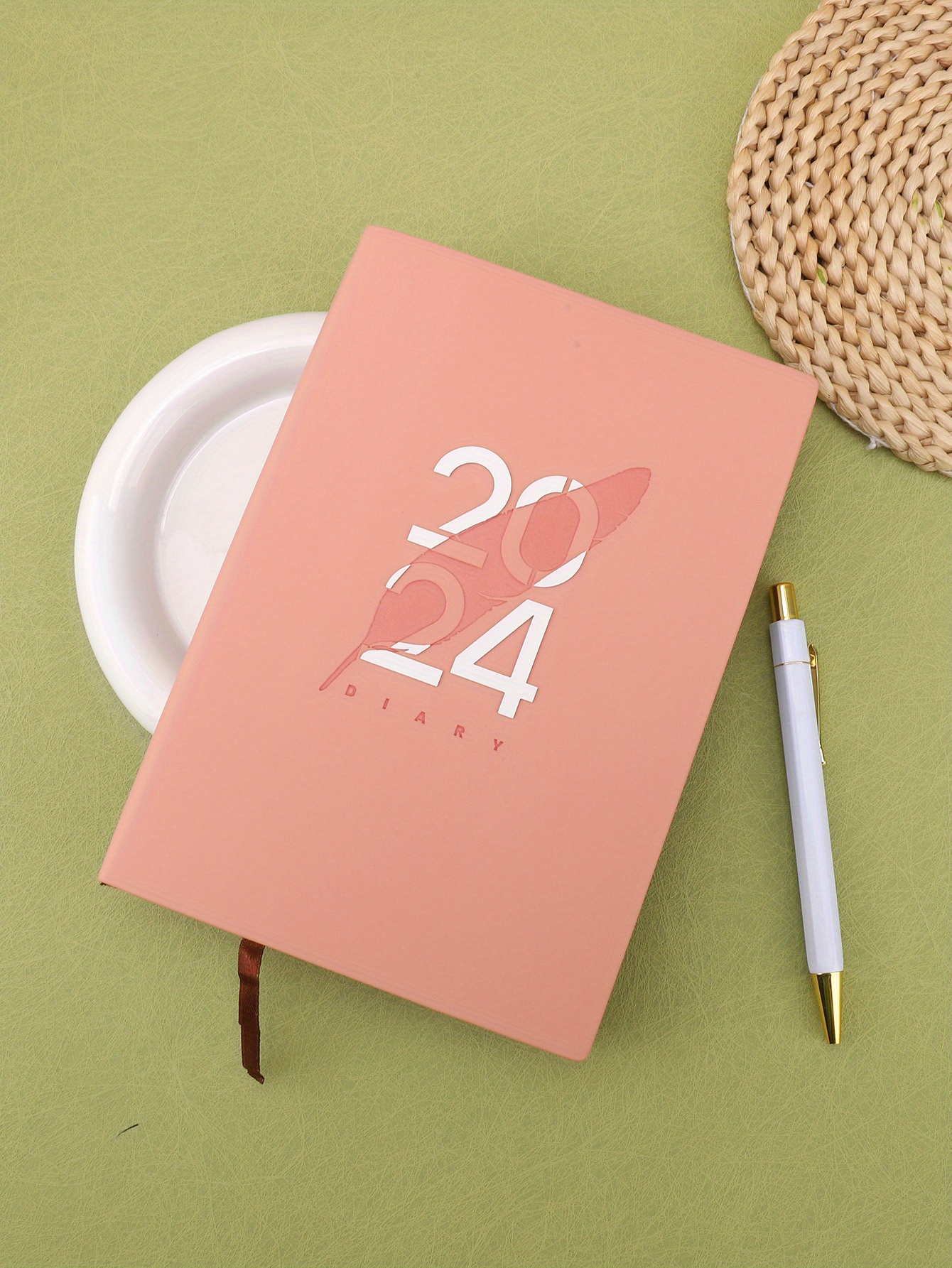 Notebook Business Simple 2024 Time Management Daily Planner Temu Greece