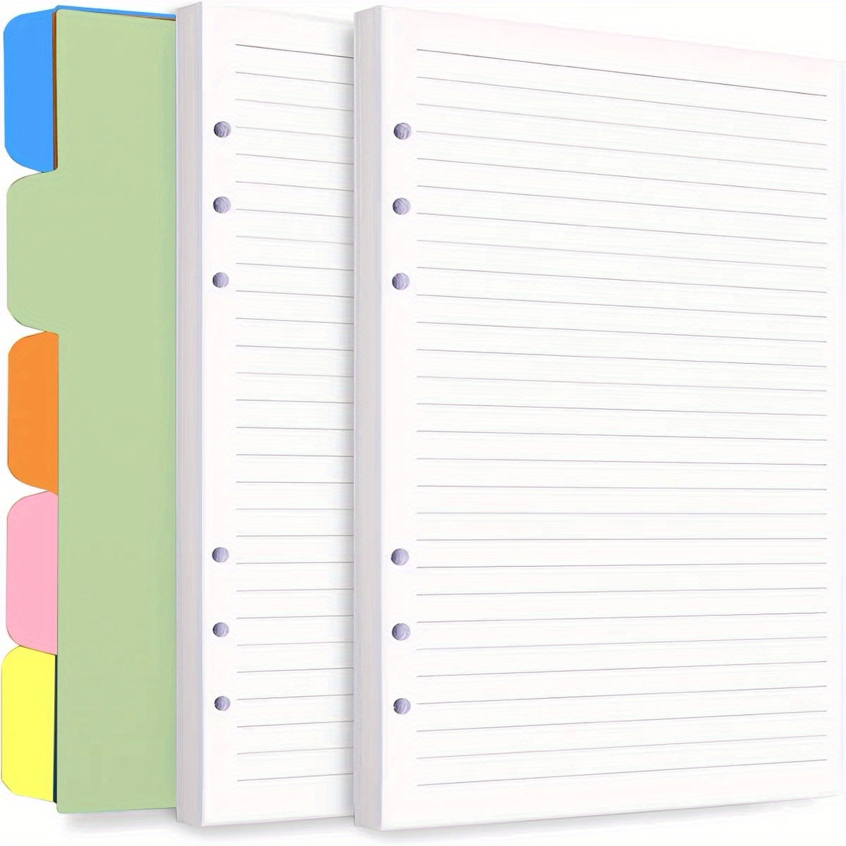 A5/A6 Size 7-Type Binder Planner Refills (40 Sheets) – Bujo & Marks