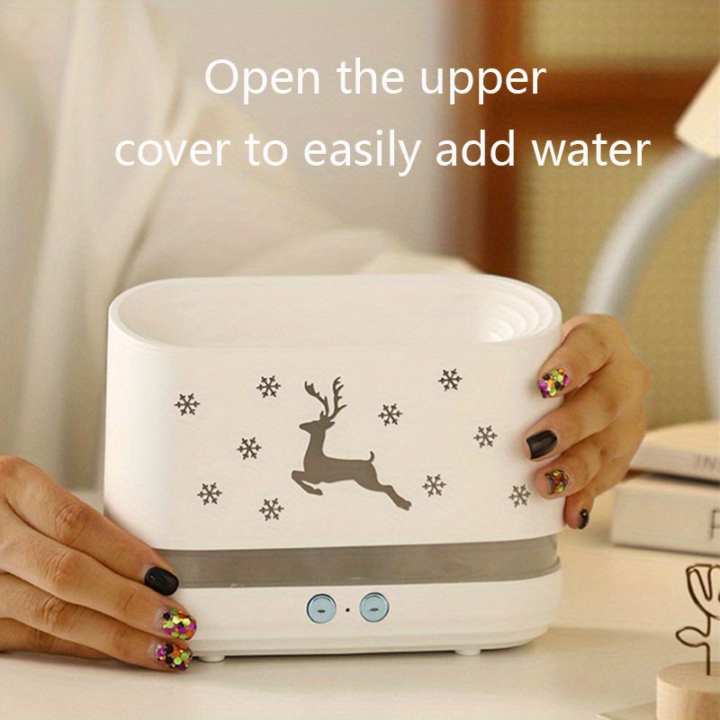 New Innovative Snowflake Reindeer Aromatherapy Machine, Can Use
