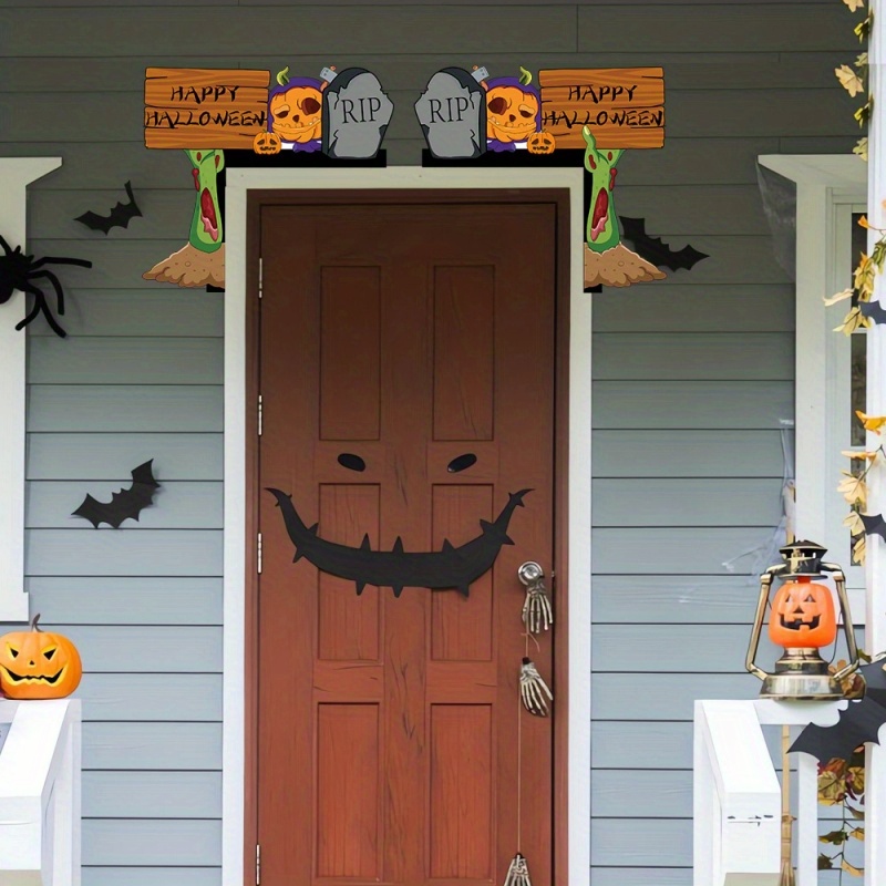 Halloween Window Decorations, Halloween Door Decorations ...