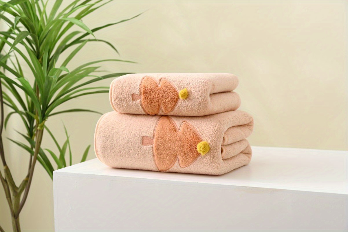 Christmas Tree Pattern Towel Set Soft Hand Towel Bath Towel - Temu