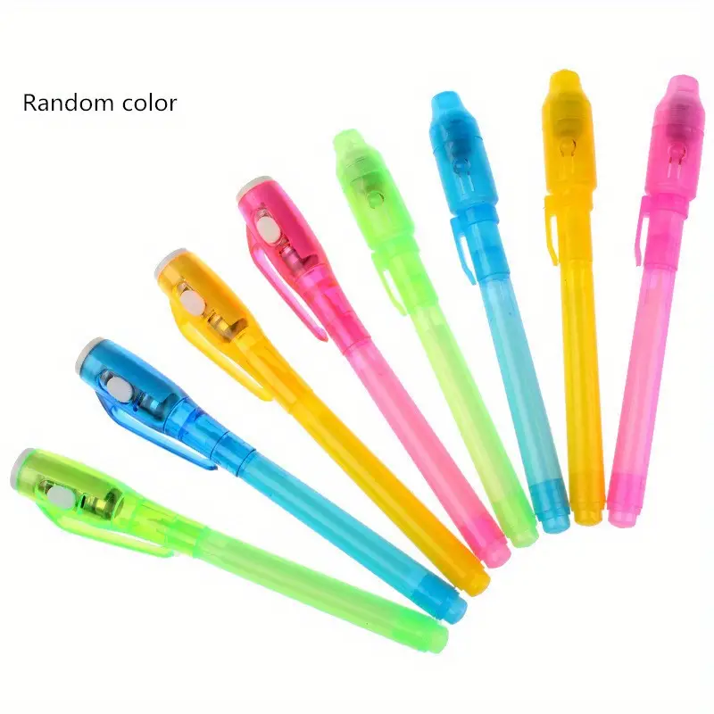 Invisible Ink Pen Spy Pen Invisible Disappearing Ink Pen - Temu
