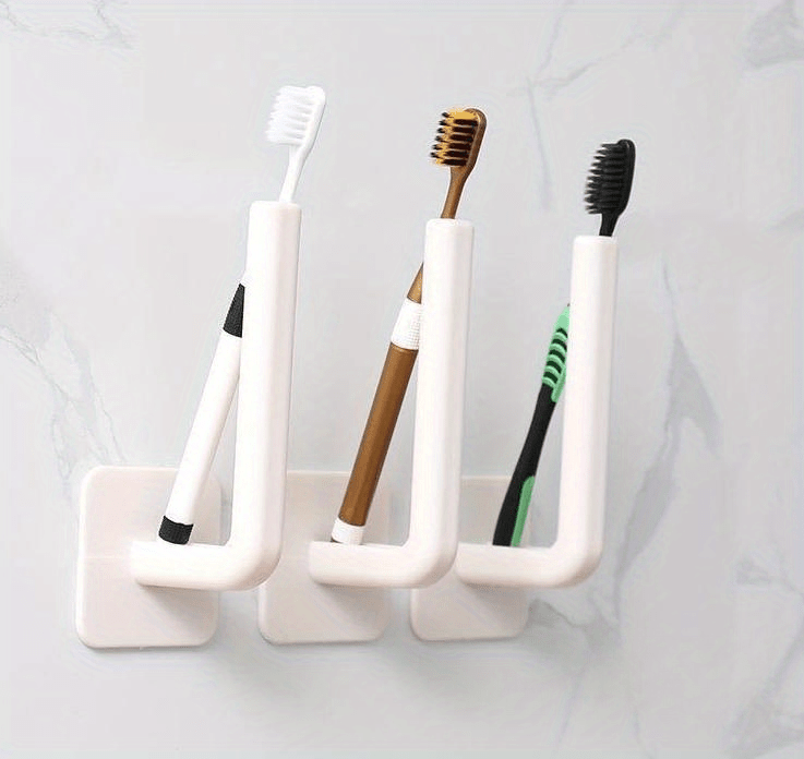 1/2/5 piezas Gancho de Plástico con Fuerte Adhesión y Colgador Adhesivo Sin Clavos, Estante de Almacenamiento de Cocina Multifuncional Sin Perforaciones y Sin Rastro, Ganchos Utilitarios