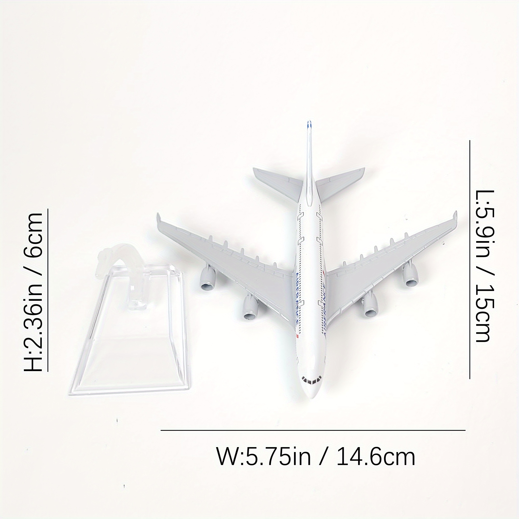 Airbus A380 Airplane Model Toys Air France 1:400 Metal - Temu