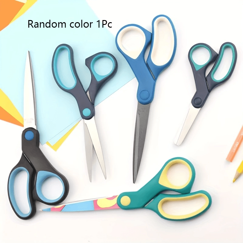 1PC Random Safety Scissors, Craft Scissors, Preschool Training For Cutting  Paper