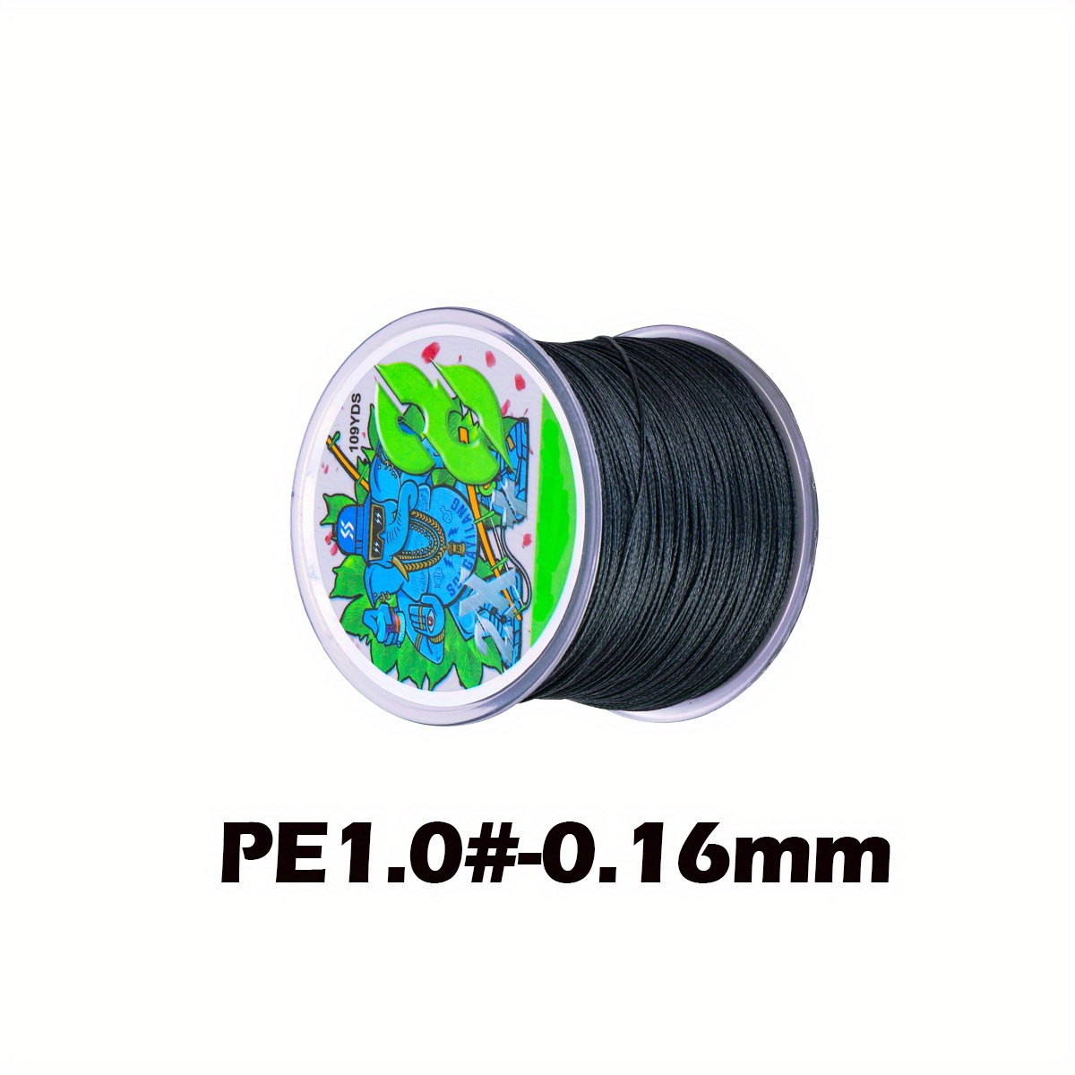  Fishing Line 8 Strands 100M Multicolor Braided