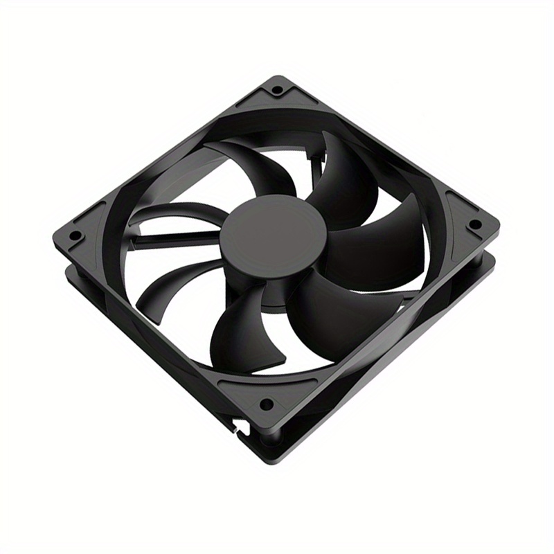 Ventilador Computadora Enfriamiento YD-1212025SH DC12V Enfriador  118x118x24mm 7 Aspas PC FLhrweasw El nuevo