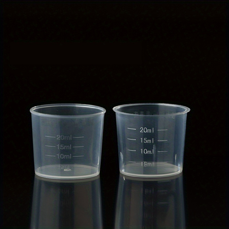 Plastic 20 mL Measuring Cup