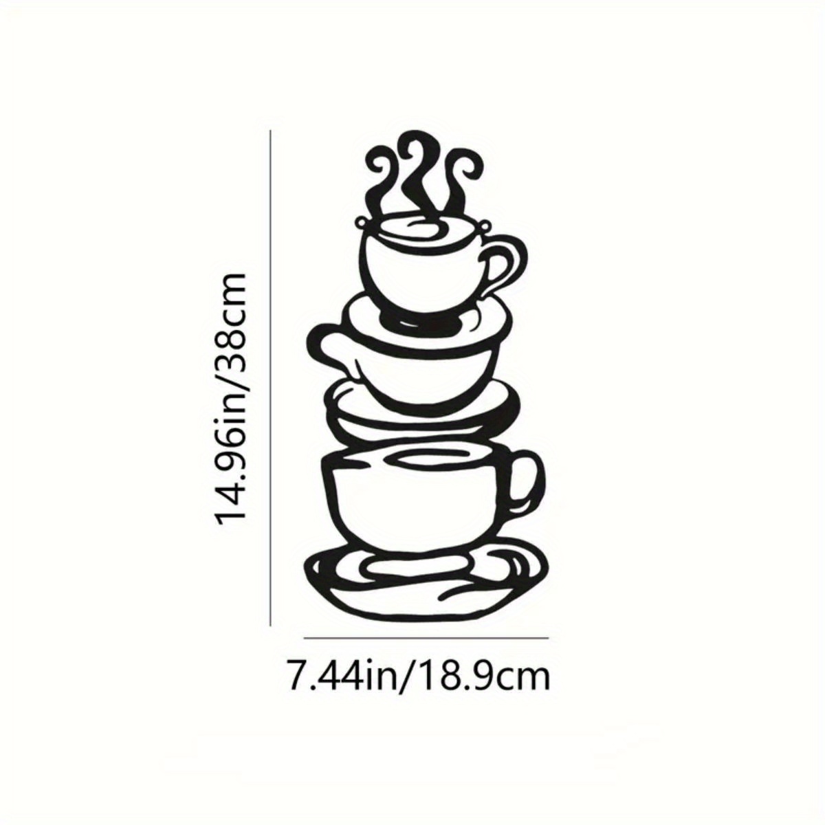 Coffee Sign Coffee And Tea Bar Sign Metal Hanging Wall Art - Temu