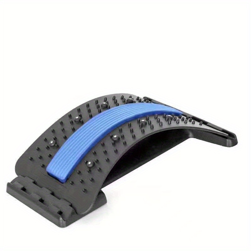 Back Massager Lumbar Support Stretcher Spinal Board Back Stretcher Lower  and Upper Muscle Pain Relief for Herniated Disc